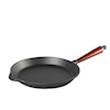 Skeppshult Stekpanna Med Trähandtag Dia 28 cm Gjutjärn