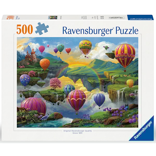 Air Balloon Valley Puslespill 500 brikker, Ravensburger