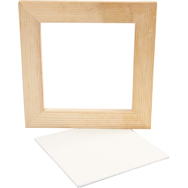 Creativ Company - Canvas Panel with Frame 20.8x20.8cm