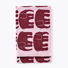 Finlayson Elefantti Badhandduk Bomull 70x150 cm Vinröd/Rosa