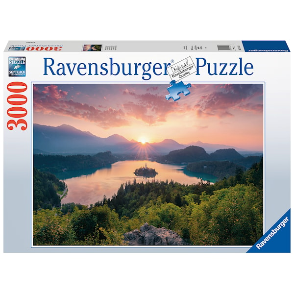 Lake Bled, Slovenia, Pussel 3000 bitar, Ravenburger