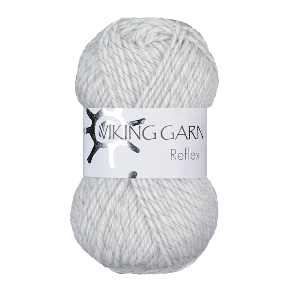 Reflex 50 g Hvit 400 Viking Garn