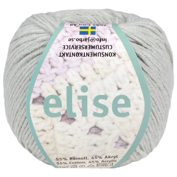 Elise Garn Bomullsmix 50g Steingrå (69226)