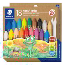 Fargestifter i eske 18 stk. Staedtler