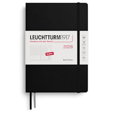 Week Planner 2026 A5 Black Leuchtturm1917
