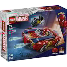 Spider-Mans bil mot venomifierad Wolverine LEGO Super Heroes Marvel (76336)