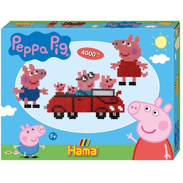 Hama Midi Presentbox Peppa Pig 4000 st