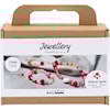 DIY Kit Halsband & Armband Rosa Creativ Company