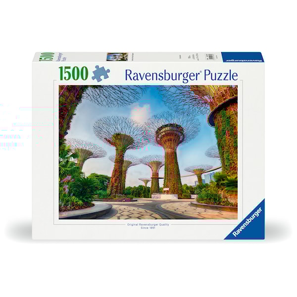Puslespill 1500 Garden Singapore Ravensburger