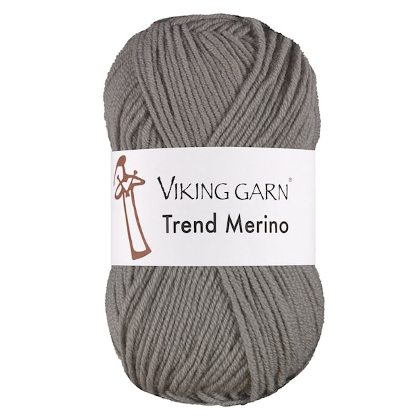 Trend Merino 50 g Hvit 400 Viking Garn