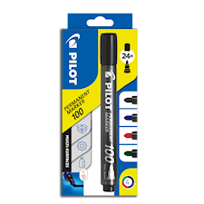 Permanent Marker 100 Pilot -merkkauskynä, 4 väriä
