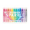 Rainbow Sparkle Skinnende gel-penn med vannfargeeffekt, 12 stk Ooly