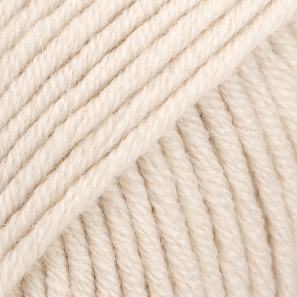 Big Merino Uni Colour Garn Ullgarn 50 g light beige 24 Drops