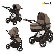 Barnvagnspaket Maxan 3 Plus Trioset, Sand Melange, Hauck