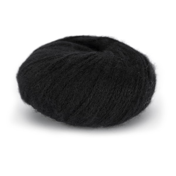 Du Store Alpakka Pus Garn Alpakkamix 50 g Svart 4017