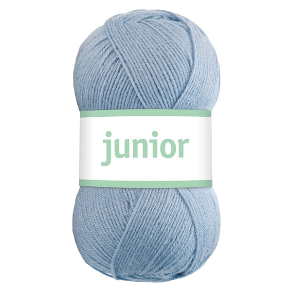 Junior 50g Akrylmix Ljus denimblå (67029)