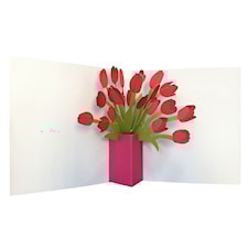 Pop-upkort Tulpaner 2 TOTANGO