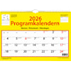 Väggkalender Programkalendern 2026 Almanacksförlaget