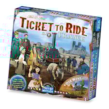 Ticket To Ride: France & Old West (Expansion) (SE/FI/NO/DK/EN)