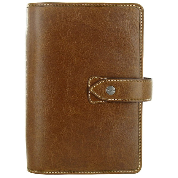 Malden Personal Ochre Filofax