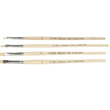 Penslar Natur Line Nr 00+1+2+4 4 st