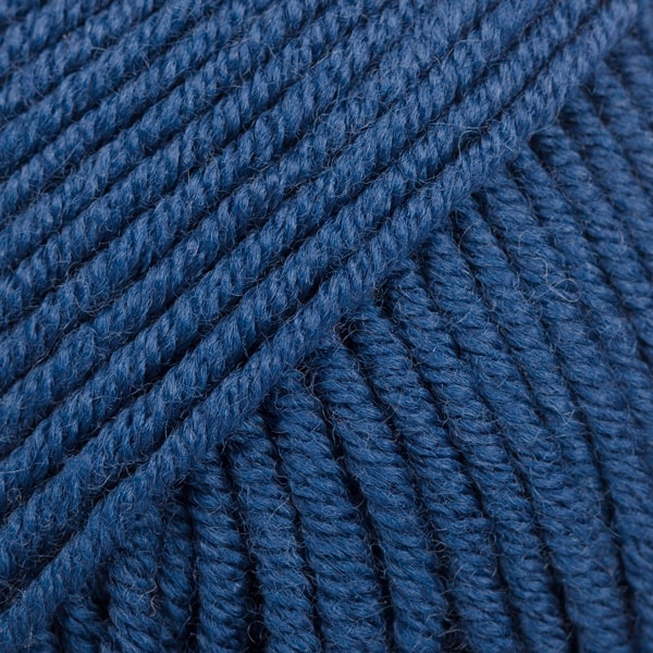 Merino Extra Fine Uni Colour Garn Merinoull 50 g Mörkblå (20) Drops