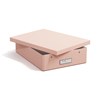 Oppbevaringsboks Kleo A4 Dusty Pink Bigso Box of Sweden