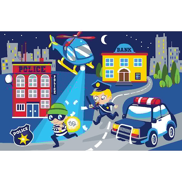 Matta 80x120 cm Polis Summertime - dörrmattor Matta 80x120 cm Polis Summertime - dörrmattor