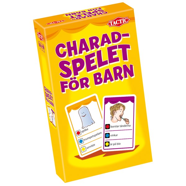 Charadspelet för Barn Resespel Tactic (SE)