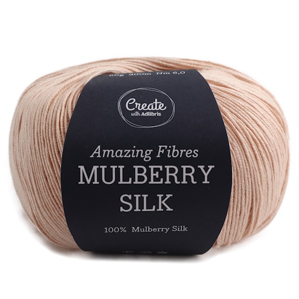 Adlibris, Mulberry Silk, 50 g, Nude A449