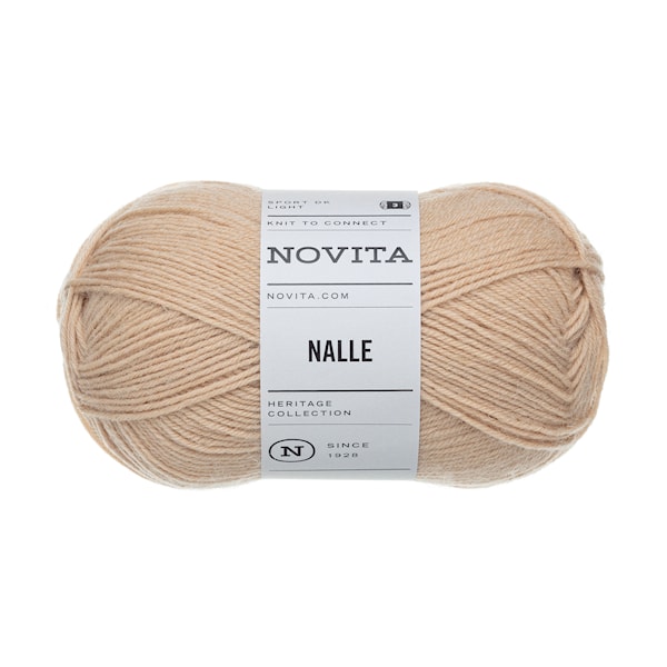 Nalle Garn Ullmiks 100 g Sahara 622 Novita