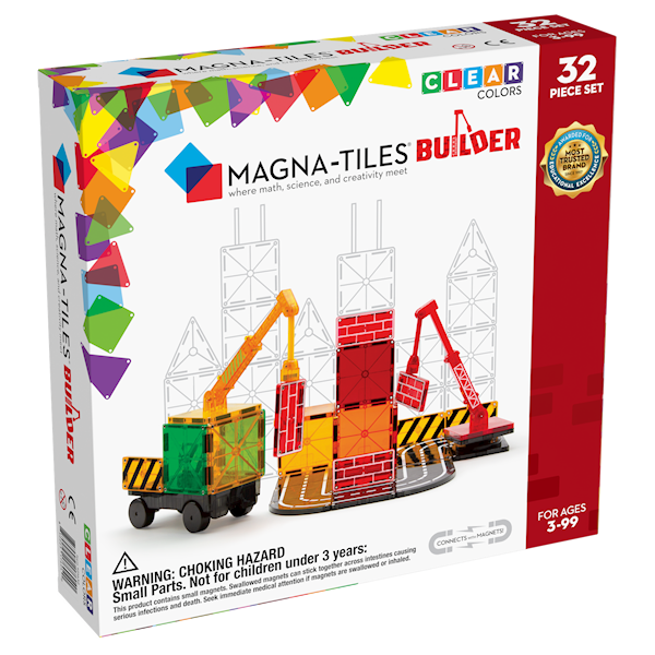 Magna-Tiles Builder 32 bitar