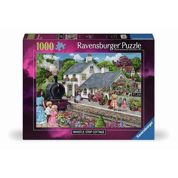 Whistle Stop Cottage Pussel 1000 Bitar, Ravensburger