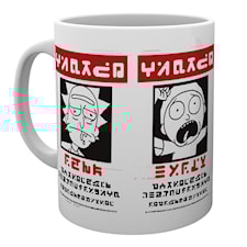 Rick And Morty Mugg Wanted
