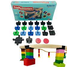 Track Connector Kopplingar Byggmästare Set Toy2
