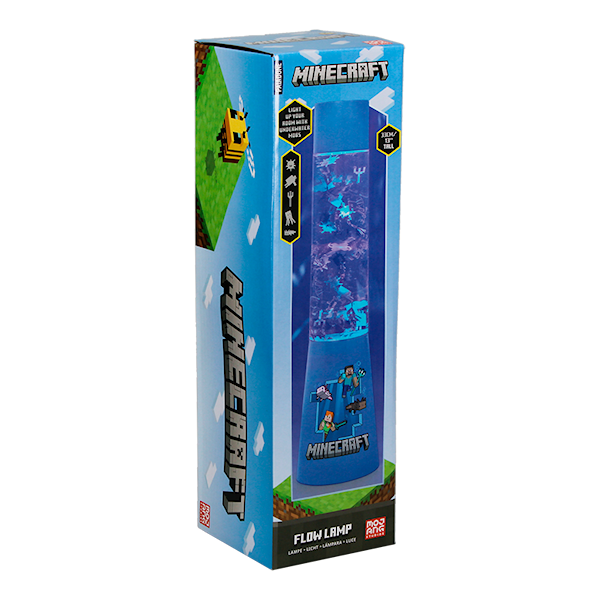Paladone - Minecraft Plastic Flow Lamp 33cm - Lampe