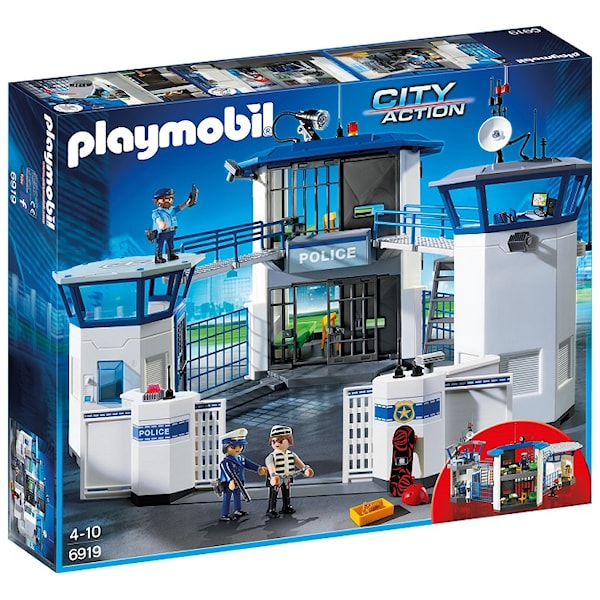 Polishus med fängelse Playmobil City Action (6919) - playmobil Polishus med fängelse Playmobil City Action (6919) - playmobil