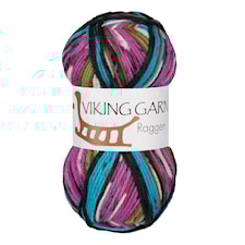 Raggen Garn Ullmix 150 g Dahalia 740 Viking Garn