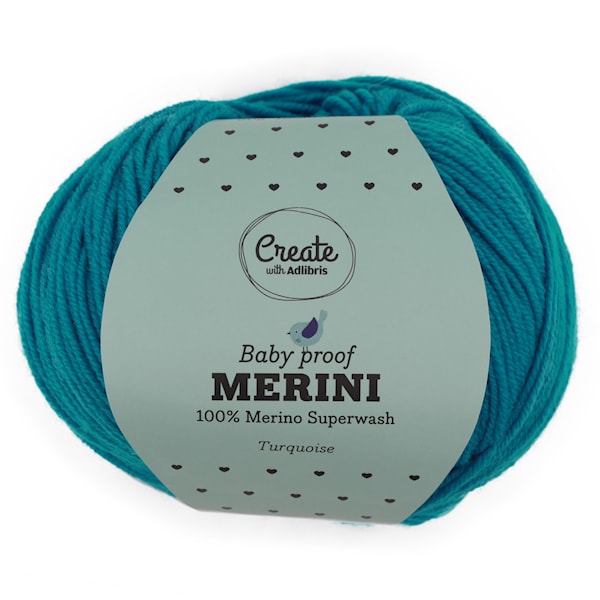 Adlibris Merini 50g Turquoise A377