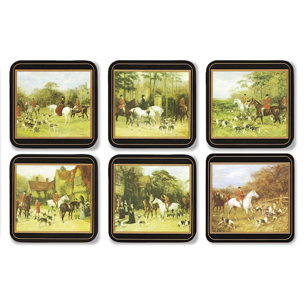 Glassbrikker, Tally Ho, 6-pack, Pimpernel