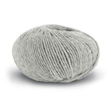 Knit At Home Classic SW Wool Lanka Villalangat 50 g vaalea harmaa meleerattu 404