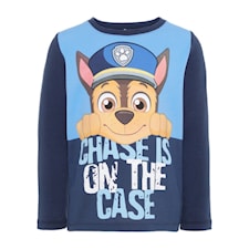 Långärmad tröja Paw Patrol Teddy, Dress blues, Name it
