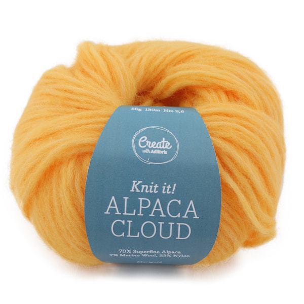 Adlibris Alpaca Cloud, 50 g, Marigold A287