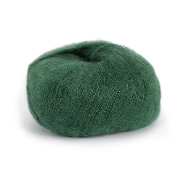 Dale Garn Erle Silk Mohair Mix 50 g Grønn 7872