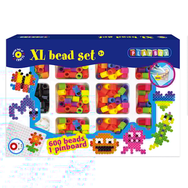 XL perler, neon