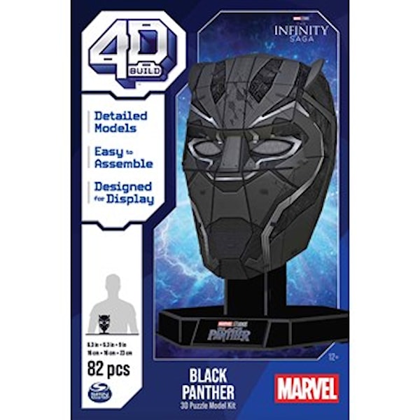 4D Pussel Black Panther
