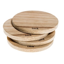 Glassbrikker, Details, 4-pack, Akasie, IMK