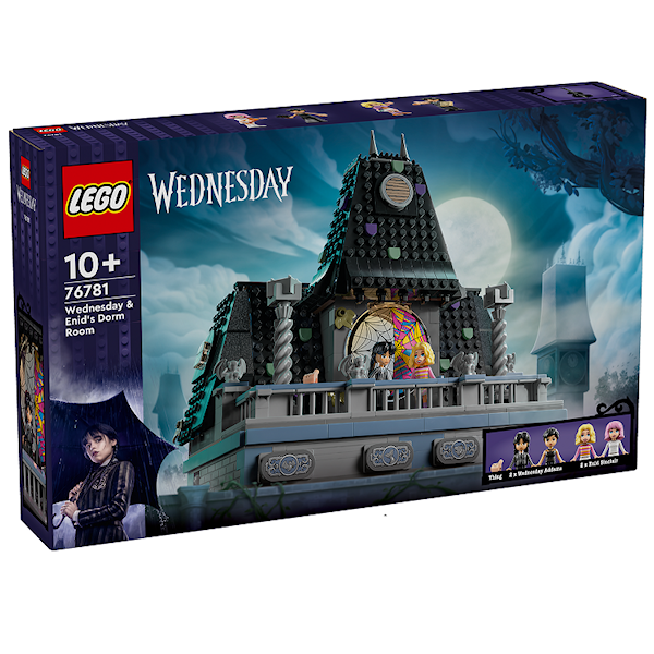 LEGO Wednesday 76781 Wednesday og Enids studentrom -  Byggesett - Plast