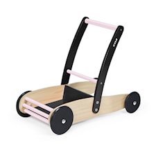 Inovi Lära Gå Vagn Stabil, Svart/Rosa