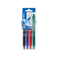 PILOT Frixion Clicker Set2Go 4-pack